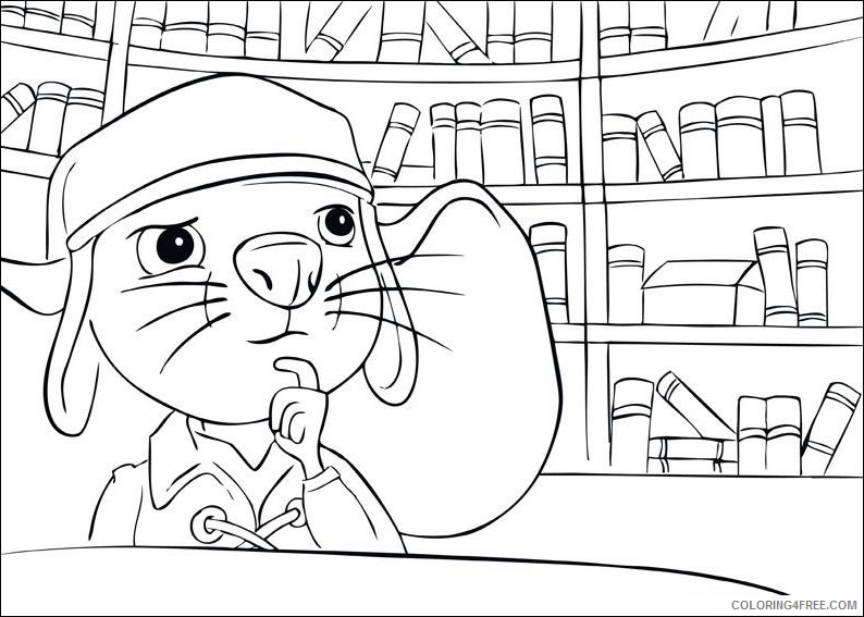 The Tale of Despereaux Coloring Pages Cartoons despereaux B9hqM Printable 2020 6500 Coloring4free