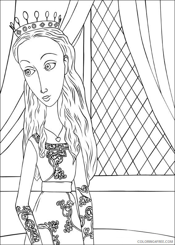 The Tale of Despereaux Coloring Pages Cartoons despereaux raooc Printable 2020 6505 Coloring4free