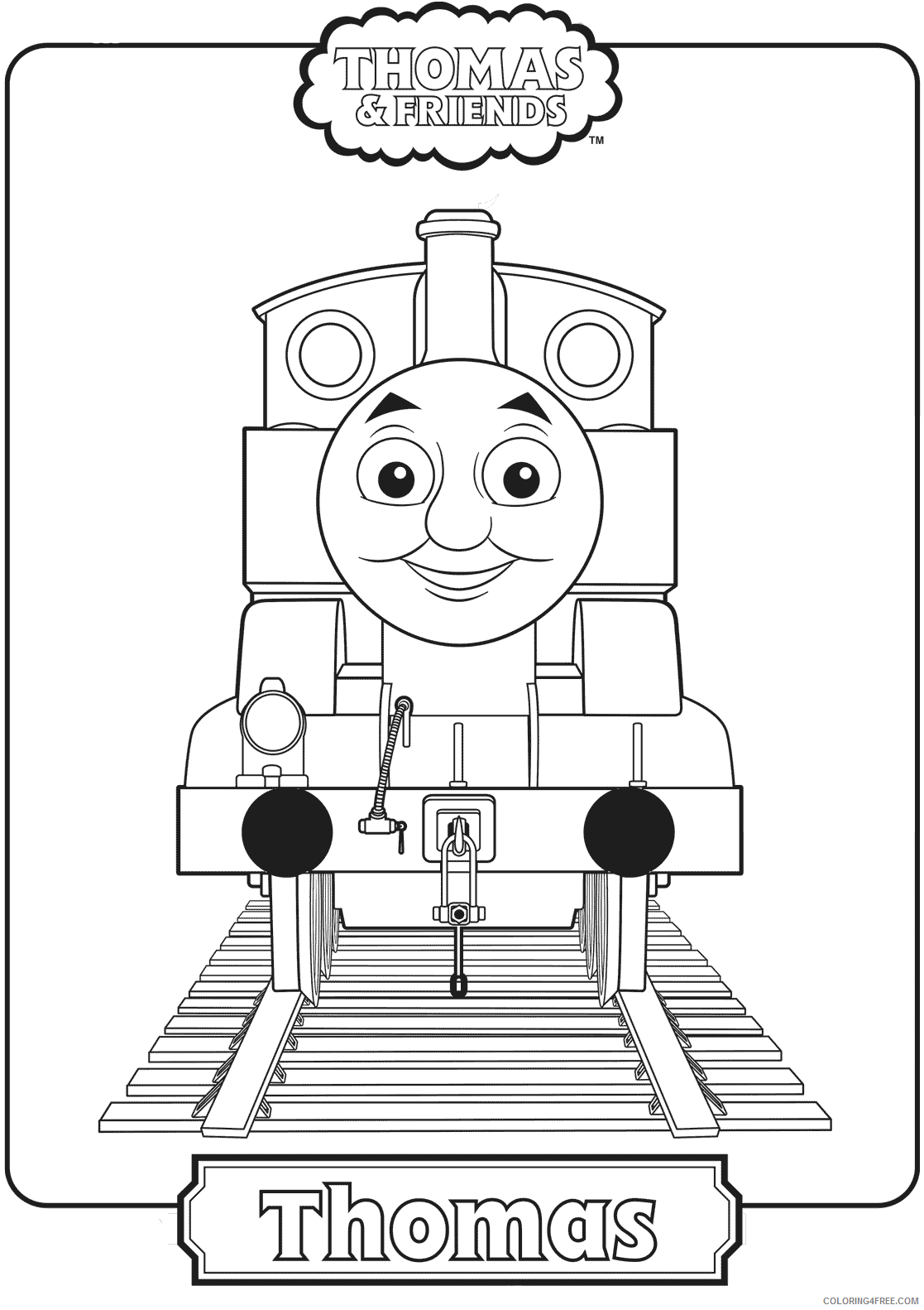 Thomas and Friends Coloring Pages Cartoons 1576481934_thomas the train Printable 2020 6516 Coloring4free