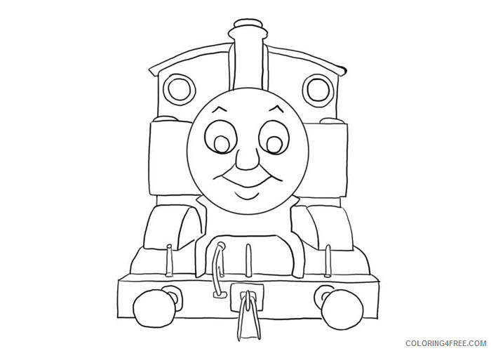 Thomas and Friends Coloring Pages Cartoons Thomas the Tank engine Printable 2020 6536 Coloring4free