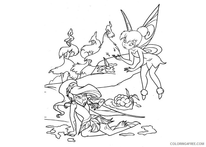 Tinker Bell Coloring Pages Cartoons Tinkerbell for kids 2 Printable 2020 6675 Coloring4free
