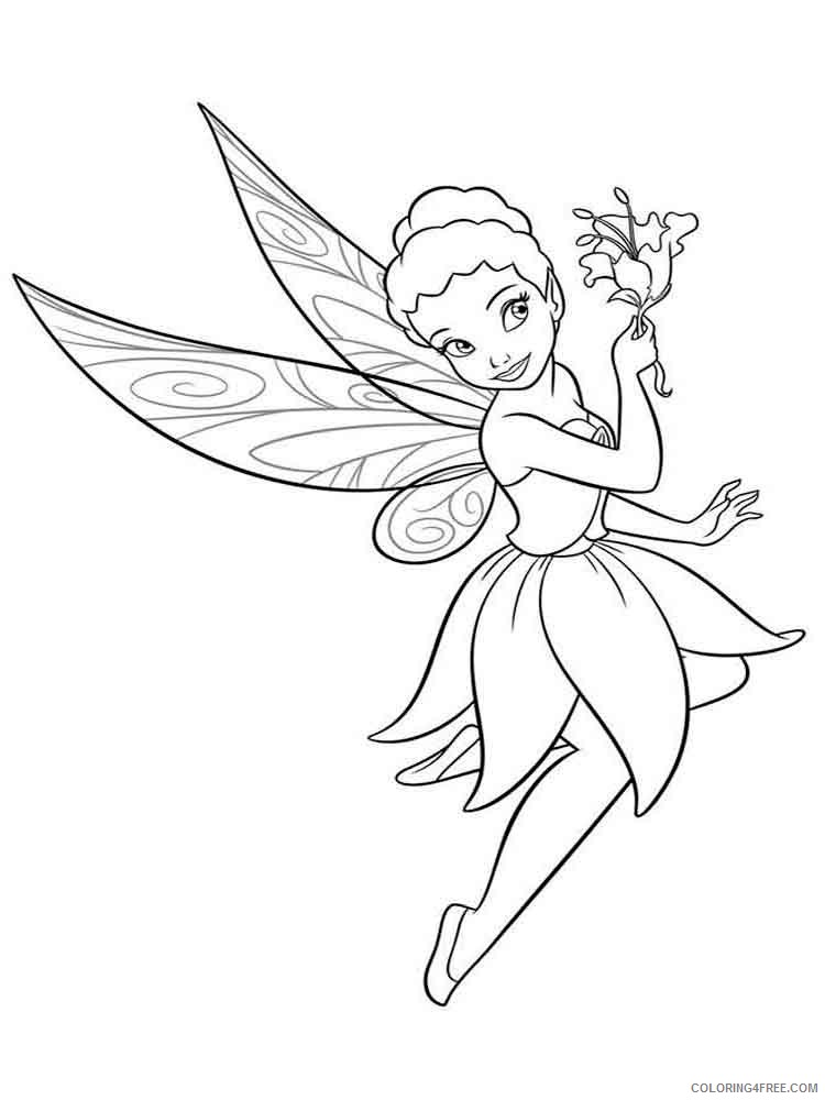 Tinker Bell Coloring Pages Cartoons tinkerbell 23 Printable 2020 6665 Coloring4free