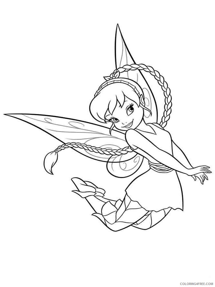 Tinker Bell Coloring Pages Cartoons tinkerbell 27 Printable 2020 6667 Coloring4free