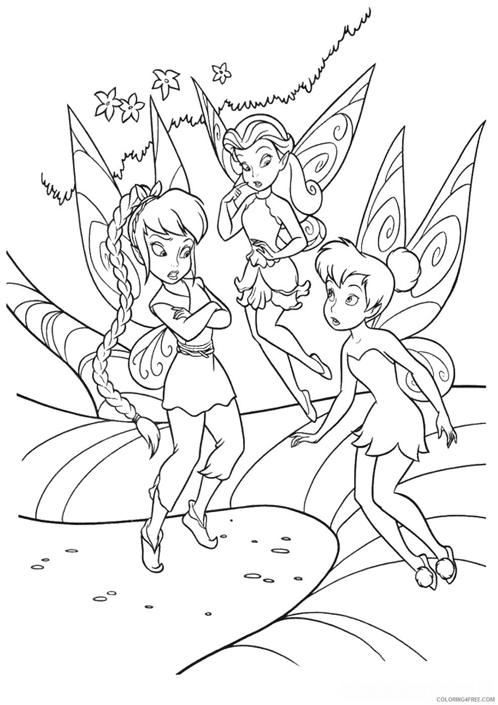 Tinker Bell Coloring Pages Cartoons tinkerbell_cl_35 Printable 2020 6642 Coloring4free