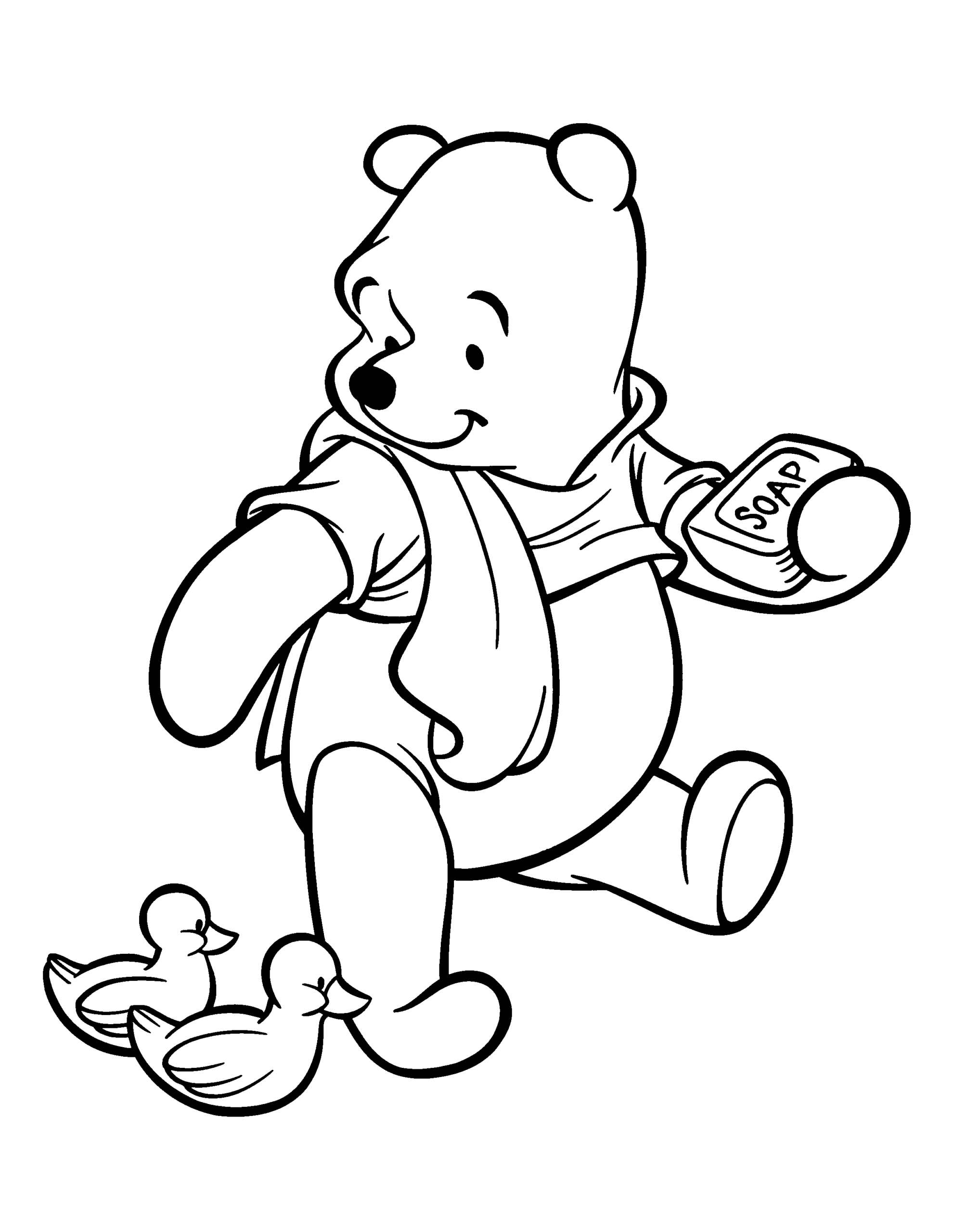 Winnie the Pooh Coloring Pages Cartoons Disney Winnie The Pooh Printable 2020 6952 Coloring4free