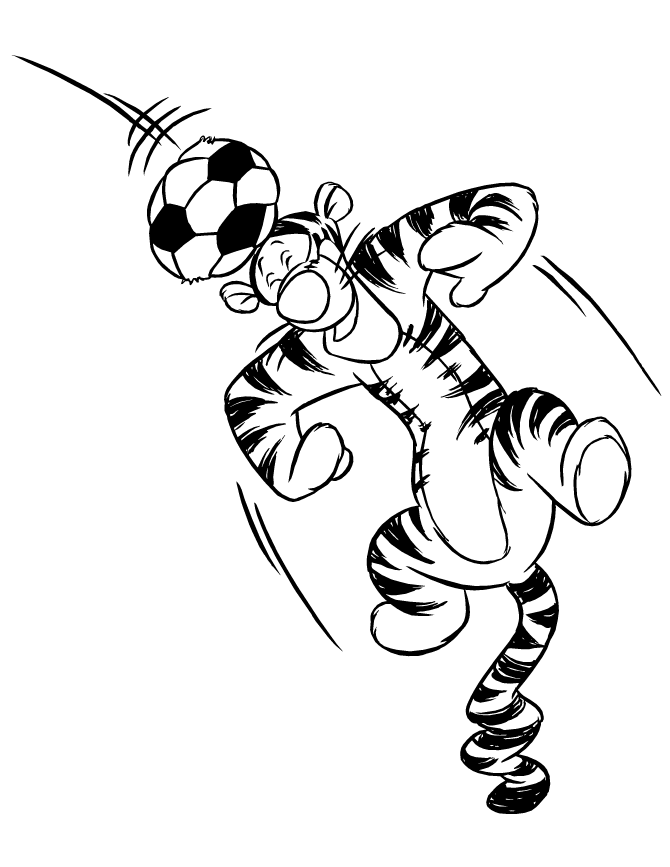 Winnie the Pooh Coloring Pages Cartoons Download Free Tigger Printable 2020 6954 Coloring4free
