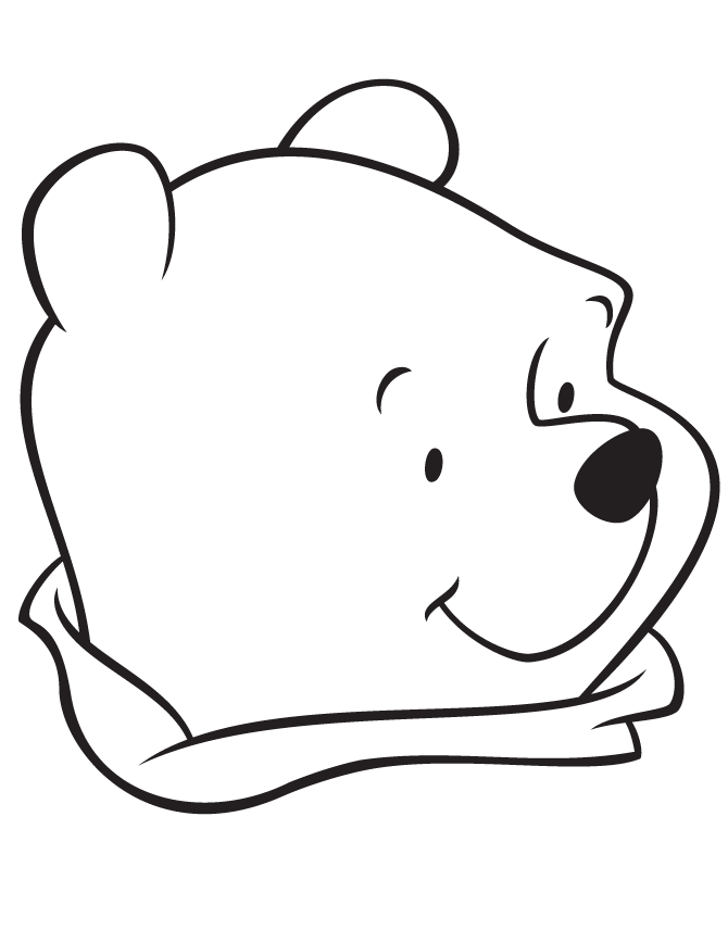 Winnie the Pooh Coloring Pages Cartoons Easy Pooh Bear Printable 2020 6957 Coloring4free