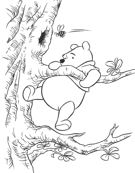Winnie the Pooh Coloring Pages Cartoons Pooh Sheet Printable 2020 7001 Coloring4free