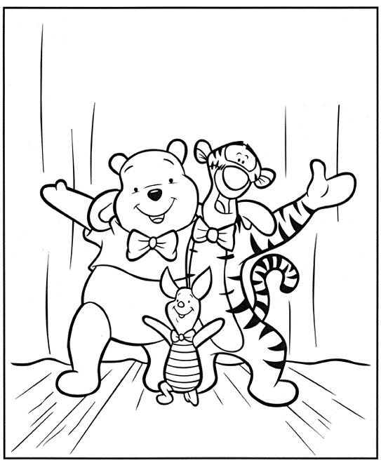 Winnie the Pooh Coloring Pages Cartoons Printable Winnie The Pooh Free Printable 2020 7014 Coloring4free