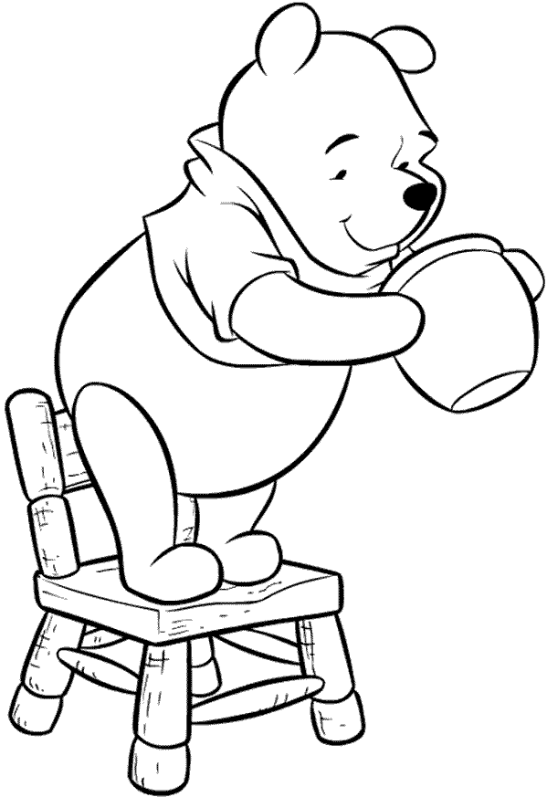 Winnie the Pooh Coloring Pages Cartoons Printable Winnie The Pooh Printable 2020 7012 Coloring4free