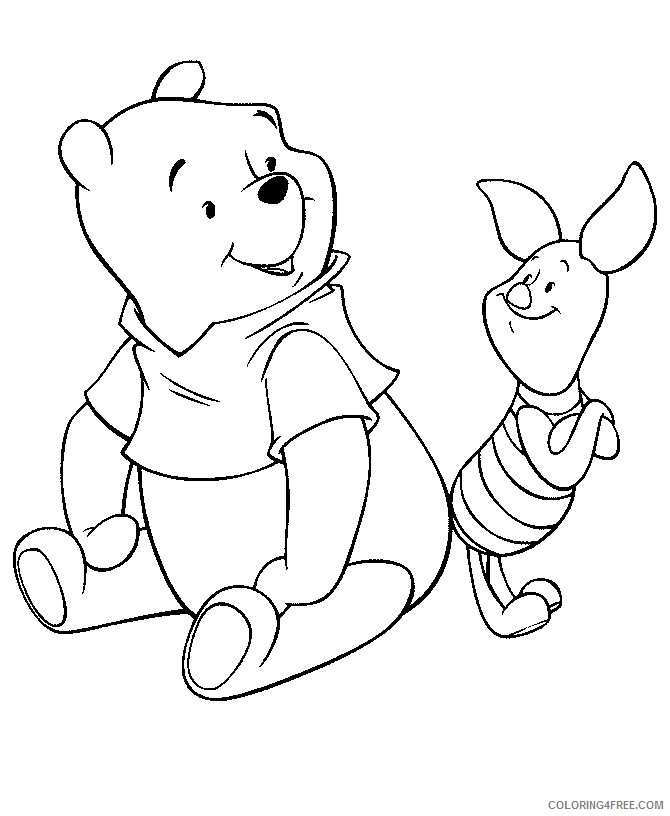 Winnie the Pooh Coloring Pages Cartoons Winnie The Pooh Printable 2020 6941 Coloring4free