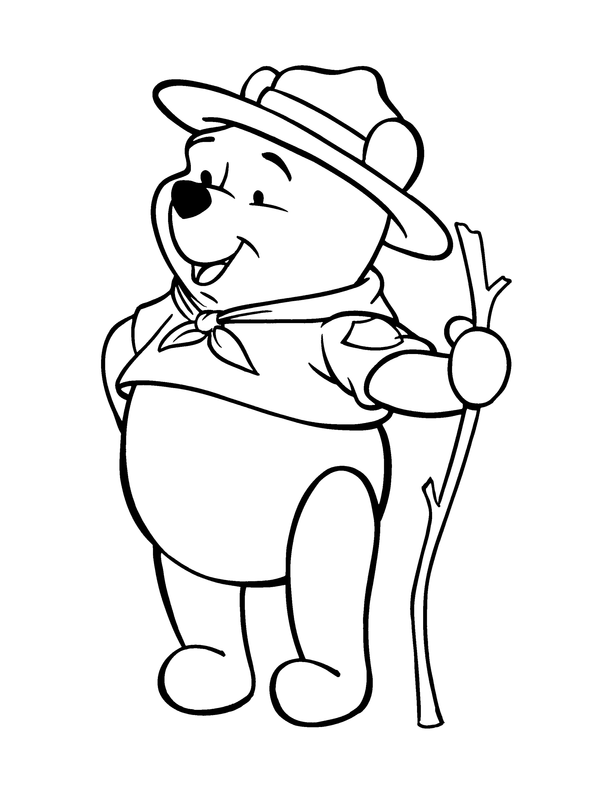 Winnie the Pooh Coloring Pages Cartoons Winnie The Pooh Printable 2020 6943 Coloring4free