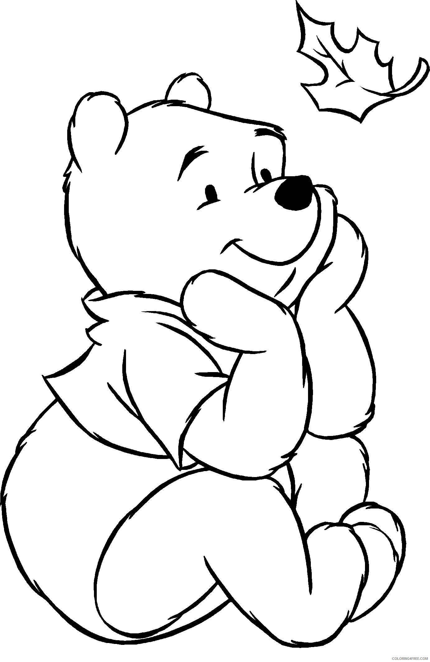 Winnie the Pooh Coloring Pages Cartoons Winnie The Pooh Printable 2020 7074 Coloring4free