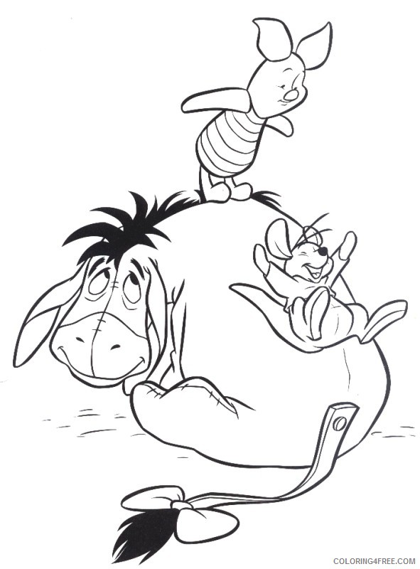 Winnie the Pooh Coloring Pages Cartoons Winnie The Pooh to Print Printable 2020 7230 Coloring4free