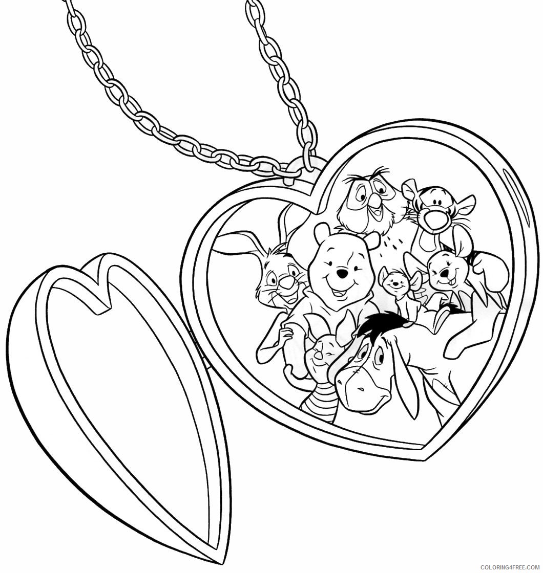 Winnie the Pooh Coloring Pages Cartoons Winnie the Pooh Tigger Printable 2020 7245 Coloring4free