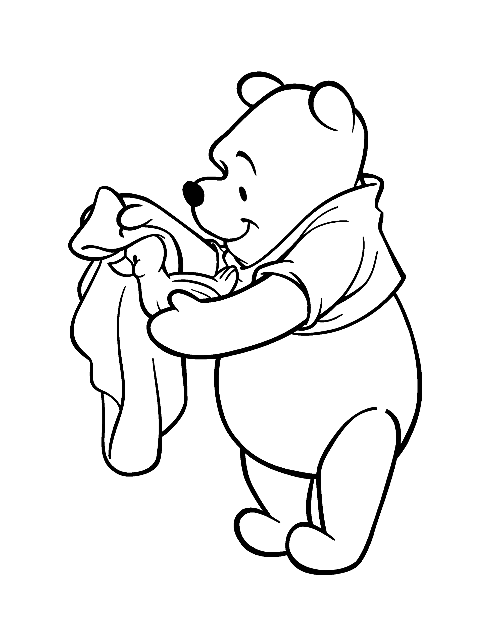 Winnie the Pooh Coloring Pages Cartoons winnie the pooh 100 Printable 2020 7079 Coloring4free