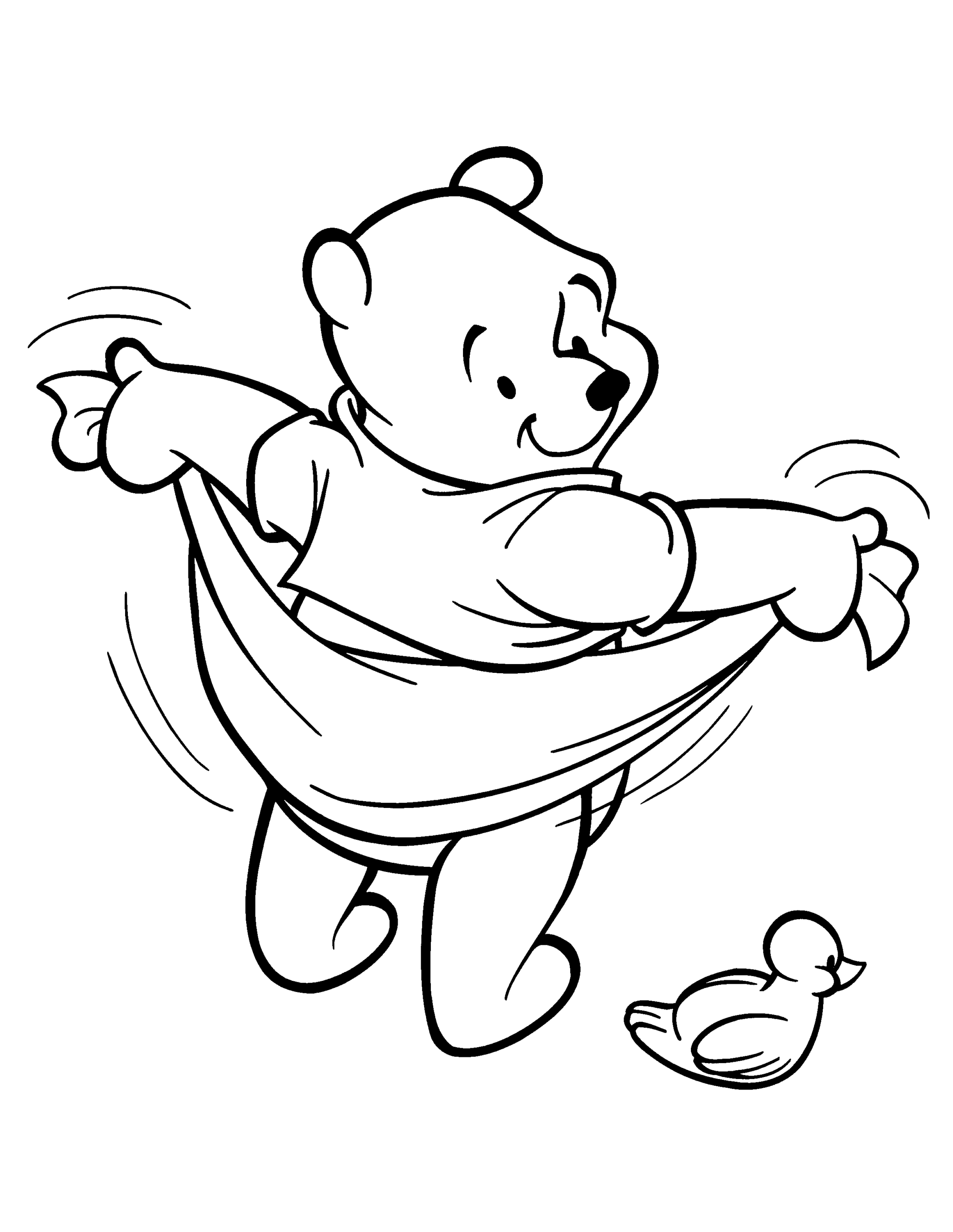 Winnie the Pooh Coloring Pages Cartoons winnie the pooh 101 Printable 2020 7080 Coloring4free