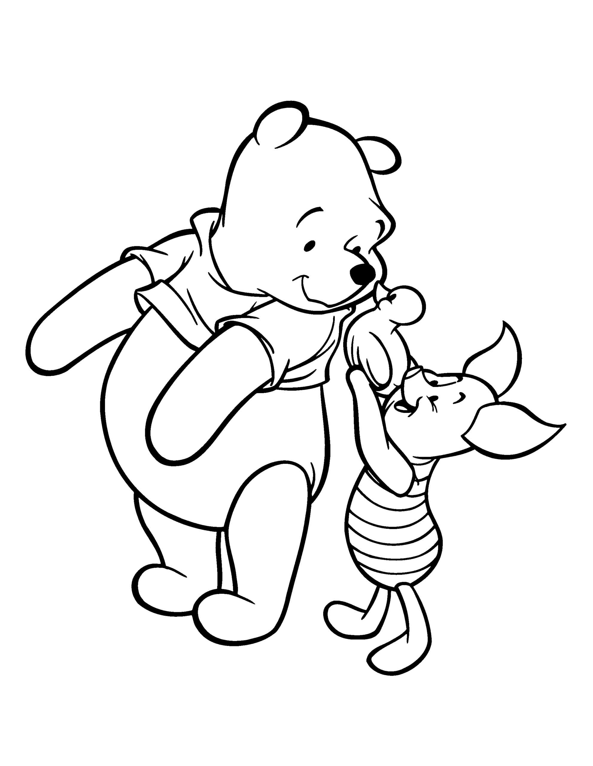 Winnie the Pooh Coloring Pages Cartoons winnie the pooh 104 Printable 2020 7083 Coloring4free