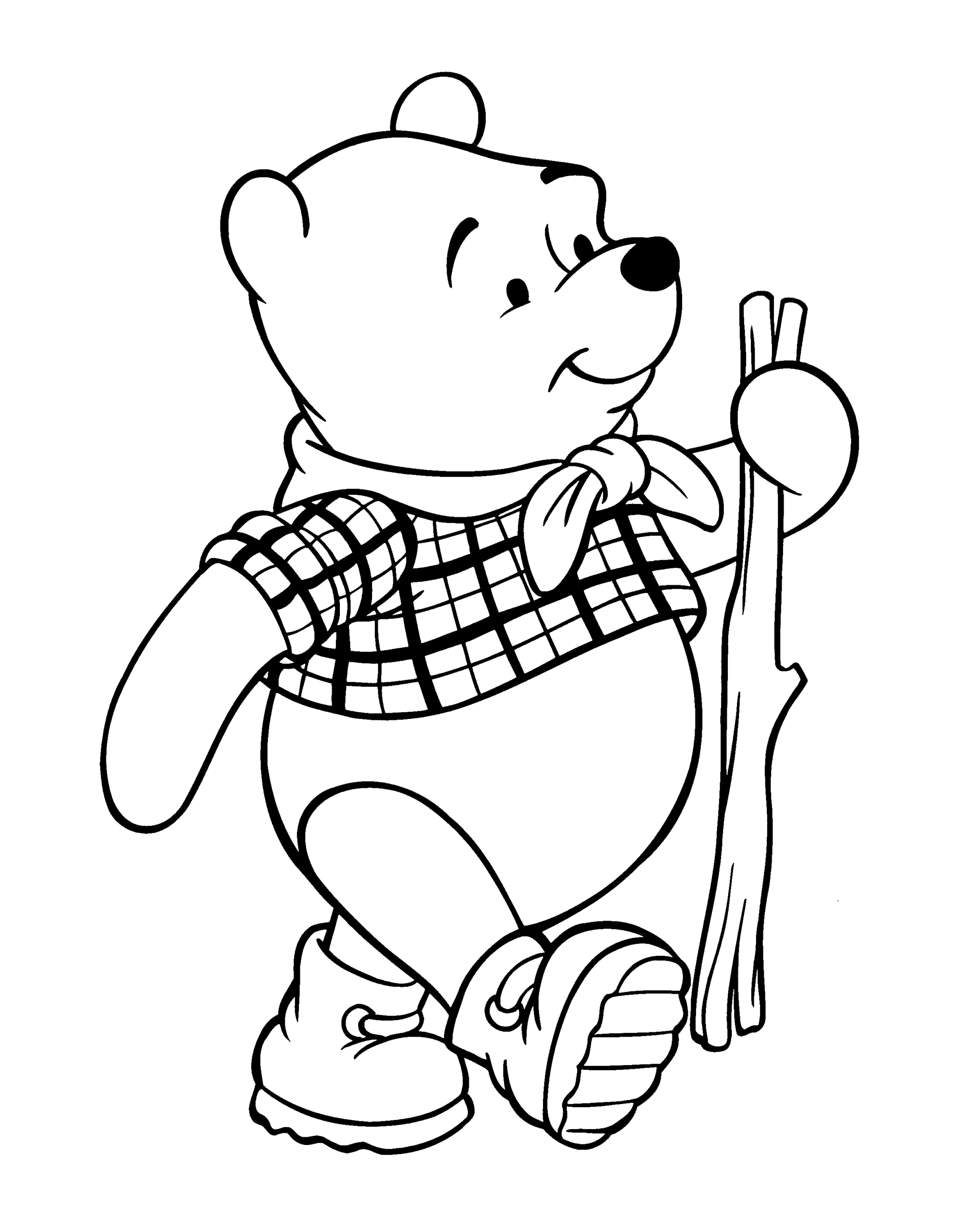Winnie the Pooh Coloring Pages Cartoons winnie the pooh 109 Printable 2020 7088 Coloring4free