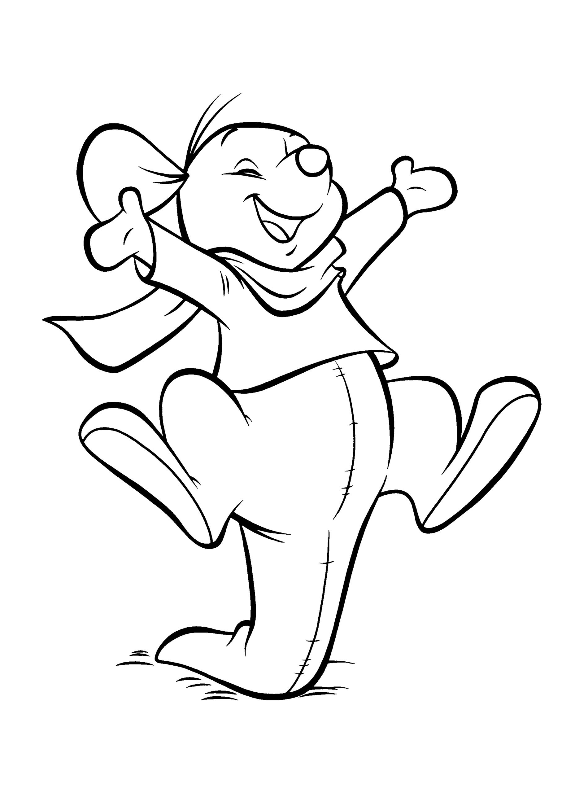 Winnie the Pooh Coloring Pages Cartoons winnie the pooh 11 Printable 2020 7089 Coloring4free