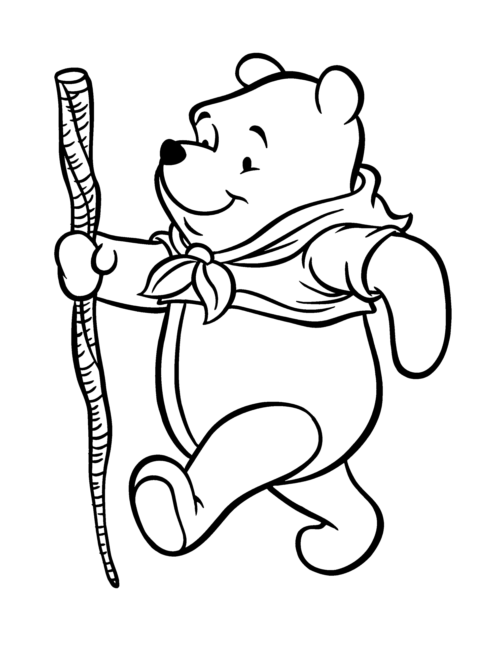 Winnie the Pooh Coloring Pages Cartoons winnie the pooh 110 Printable 2020 7090 Coloring4free