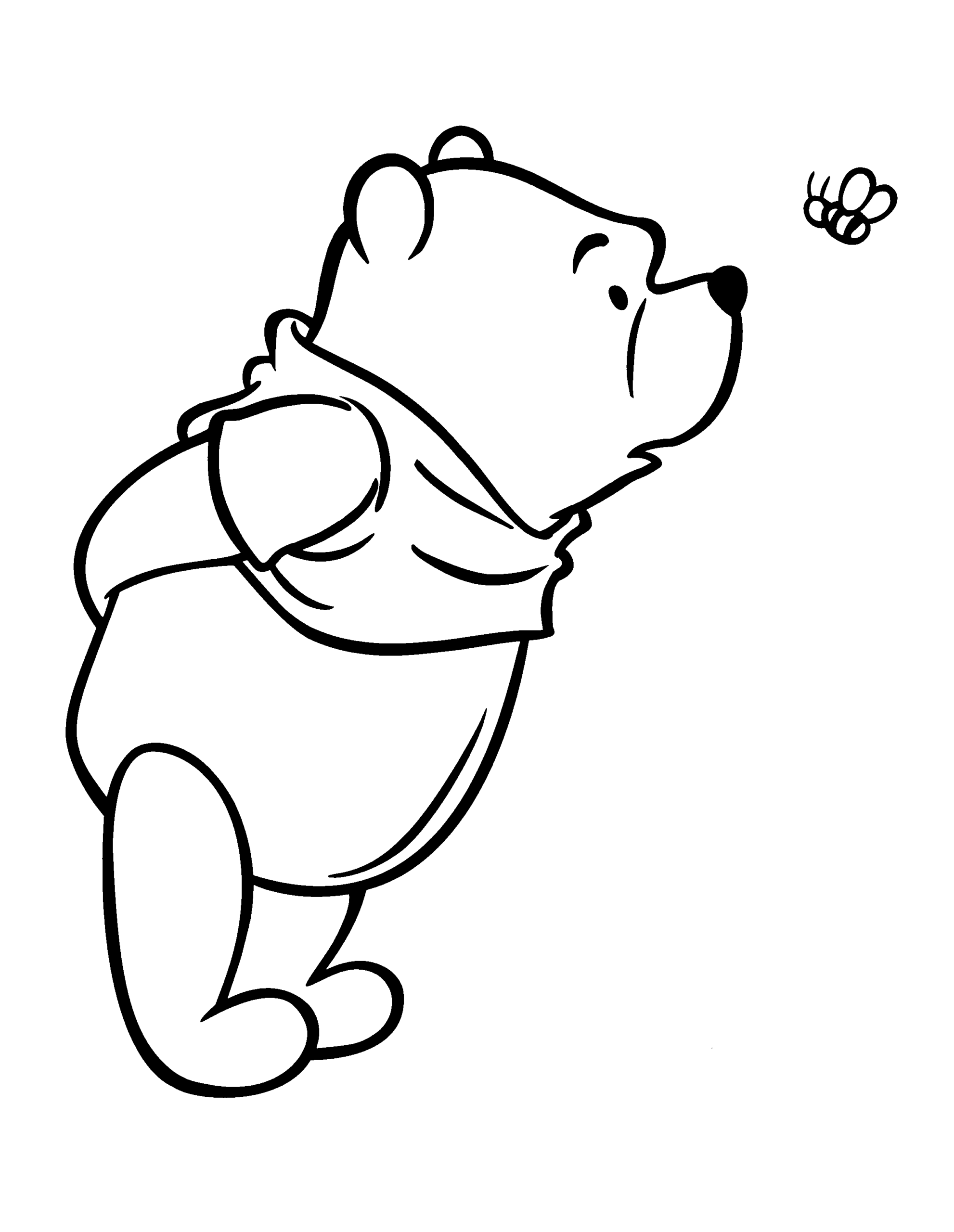Winnie the Pooh Coloring Pages Cartoons winnie the pooh 111 Printable 2020 7091 Coloring4free