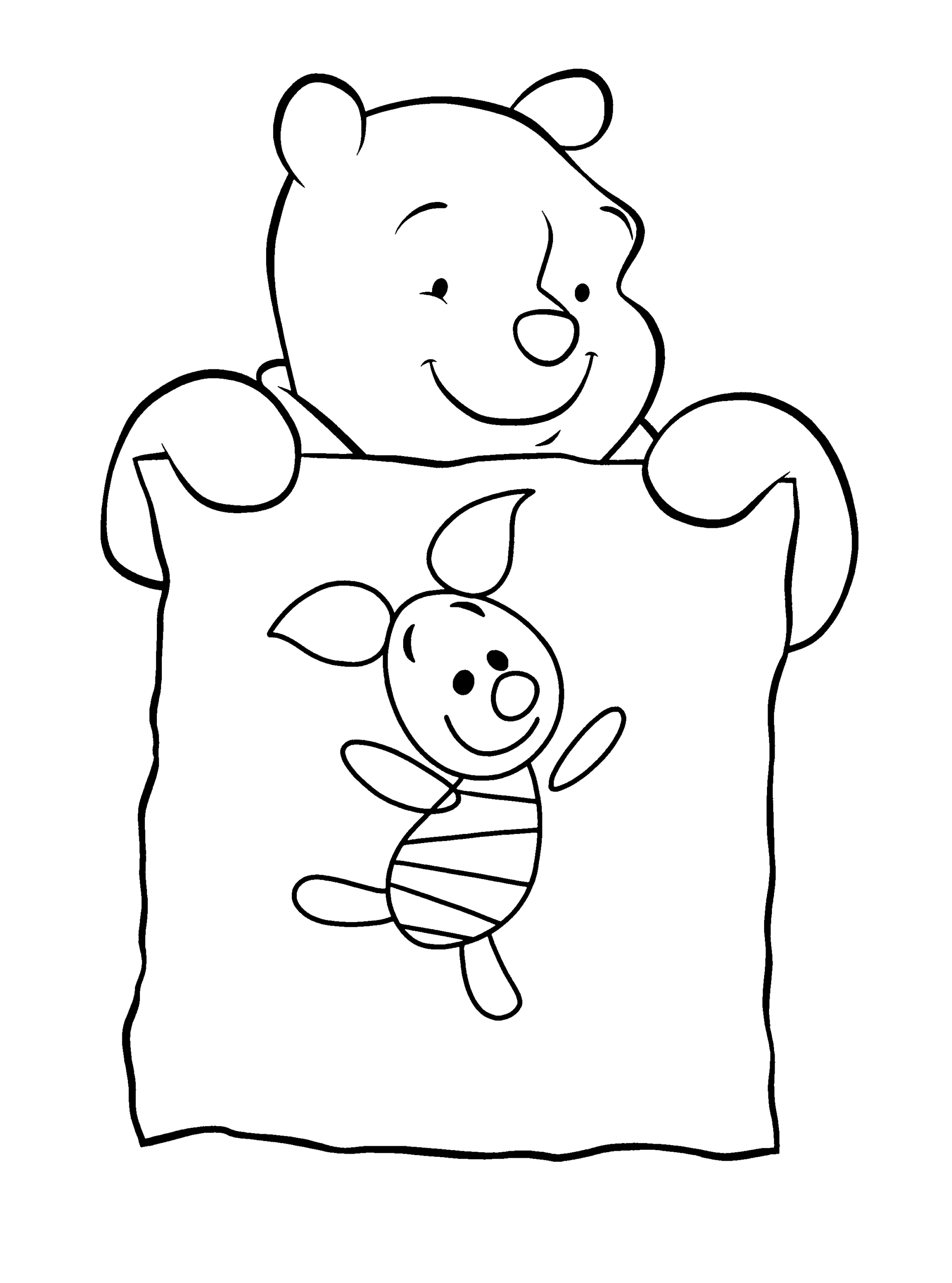 Winnie the Pooh Coloring Pages Cartoons winnie the pooh 12 Printable 2020 7100 Coloring4free
