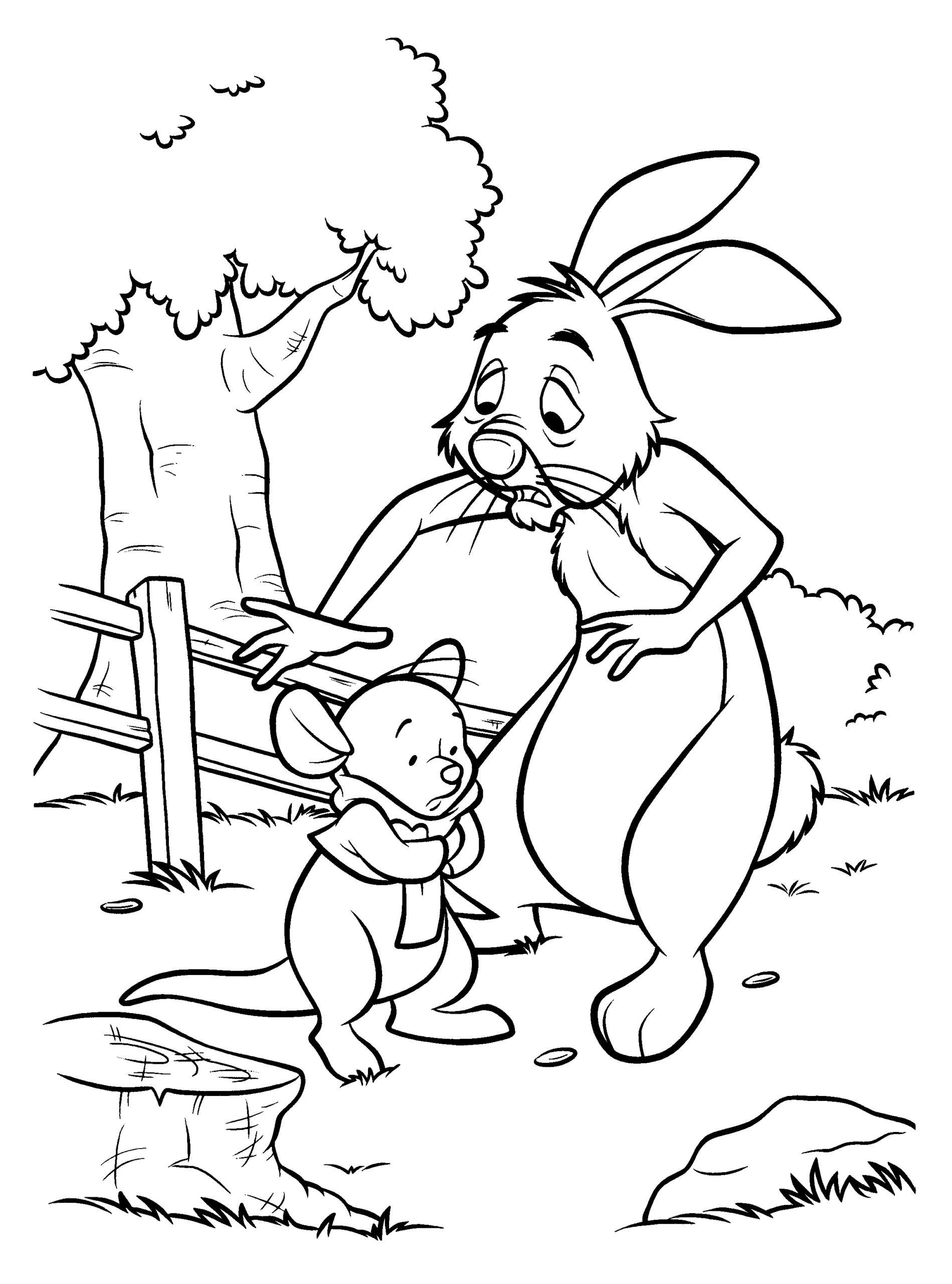 Winnie the Pooh Coloring Pages Cartoons winnie the pooh 16 Printable 2020 7108 Coloring4free
