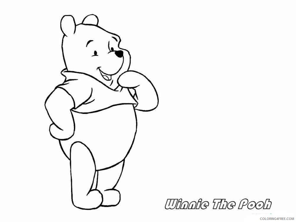 Winnie the Pooh Coloring Pages Cartoons winnie the pooh 18 Printable 2020 7113 Coloring4free