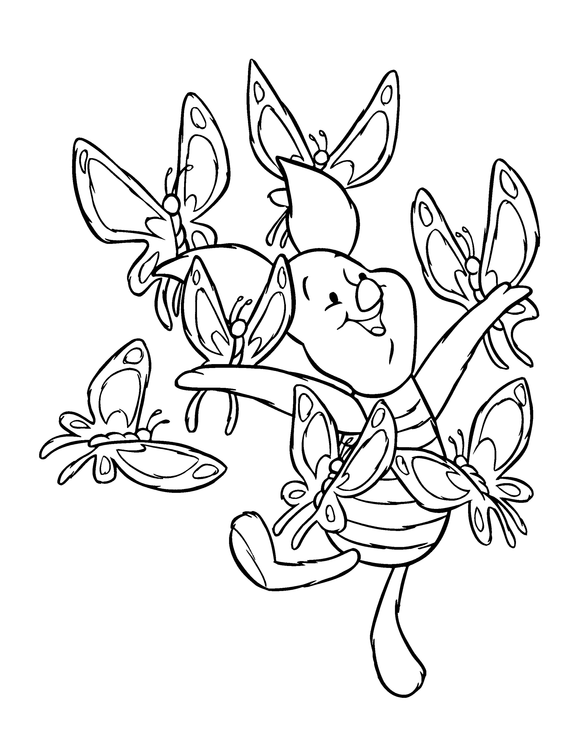 Winnie the Pooh Coloring Pages Cartoons winnie the pooh 37 Printable 2020 7143 Coloring4free