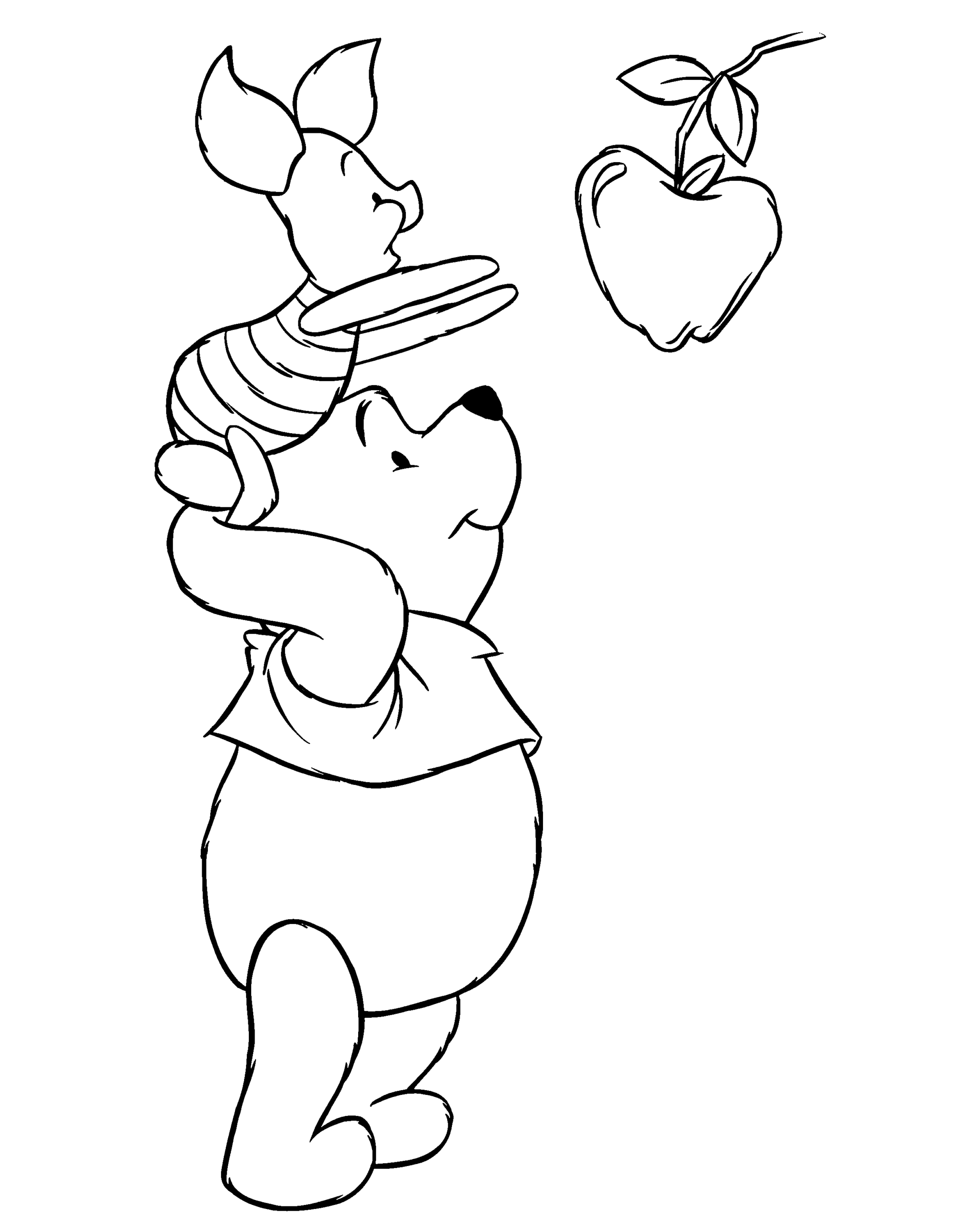 Winnie the Pooh Coloring Pages Cartoons winnie the pooh 43 Printable 2020 7150 Coloring4free