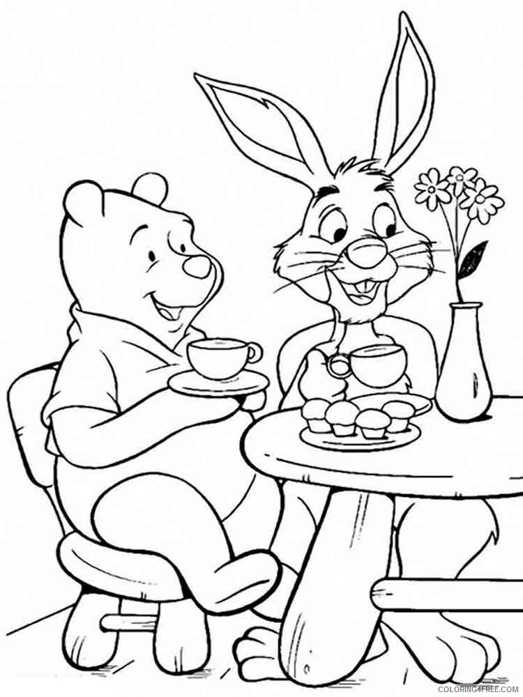 Winnie the Pooh Coloring Pages Cartoons winnie the pooh 43 Printable 2020 7151 Coloring4free