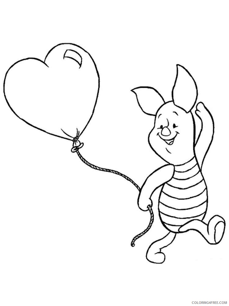 Winnie the Pooh Coloring Pages Cartoons winnie the pooh 46 Printable 2020 7156 Coloring4free
