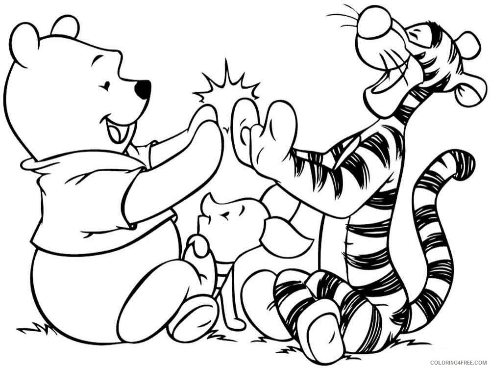 Winnie the Pooh Coloring Pages Cartoons winnie the pooh 56 Printable 2020 7171 Coloring4free
