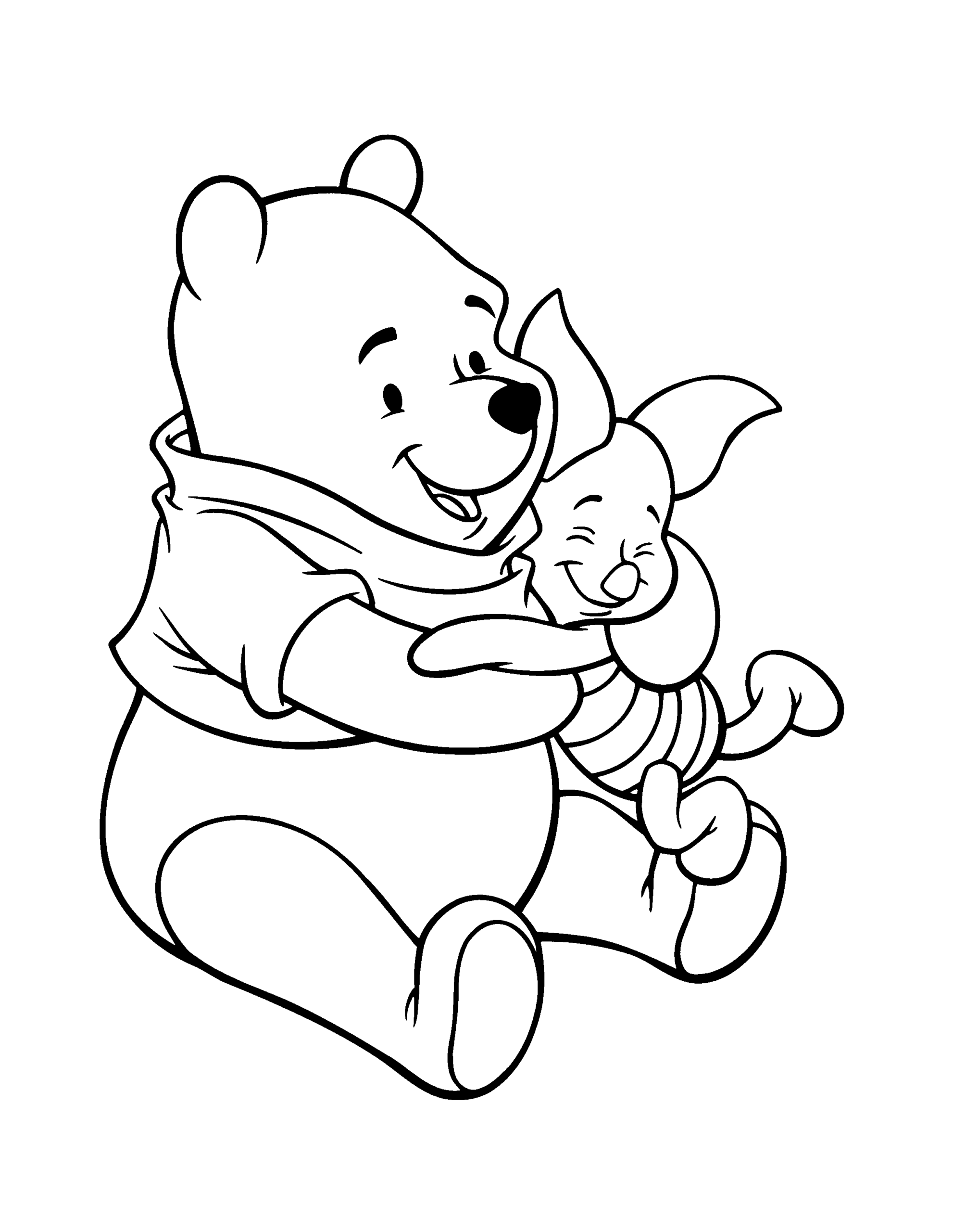 Winnie the Pooh Coloring Pages Cartoons winnie the pooh 57 Printable 2020 7172 Coloring4free