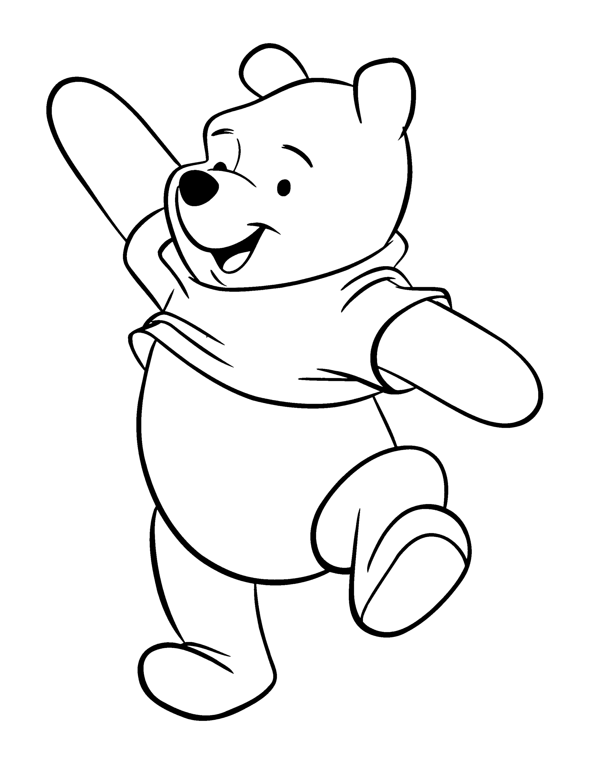 Winnie the Pooh Coloring Pages Cartoons winnie the pooh 70 Printable 2020 7189 Coloring4free