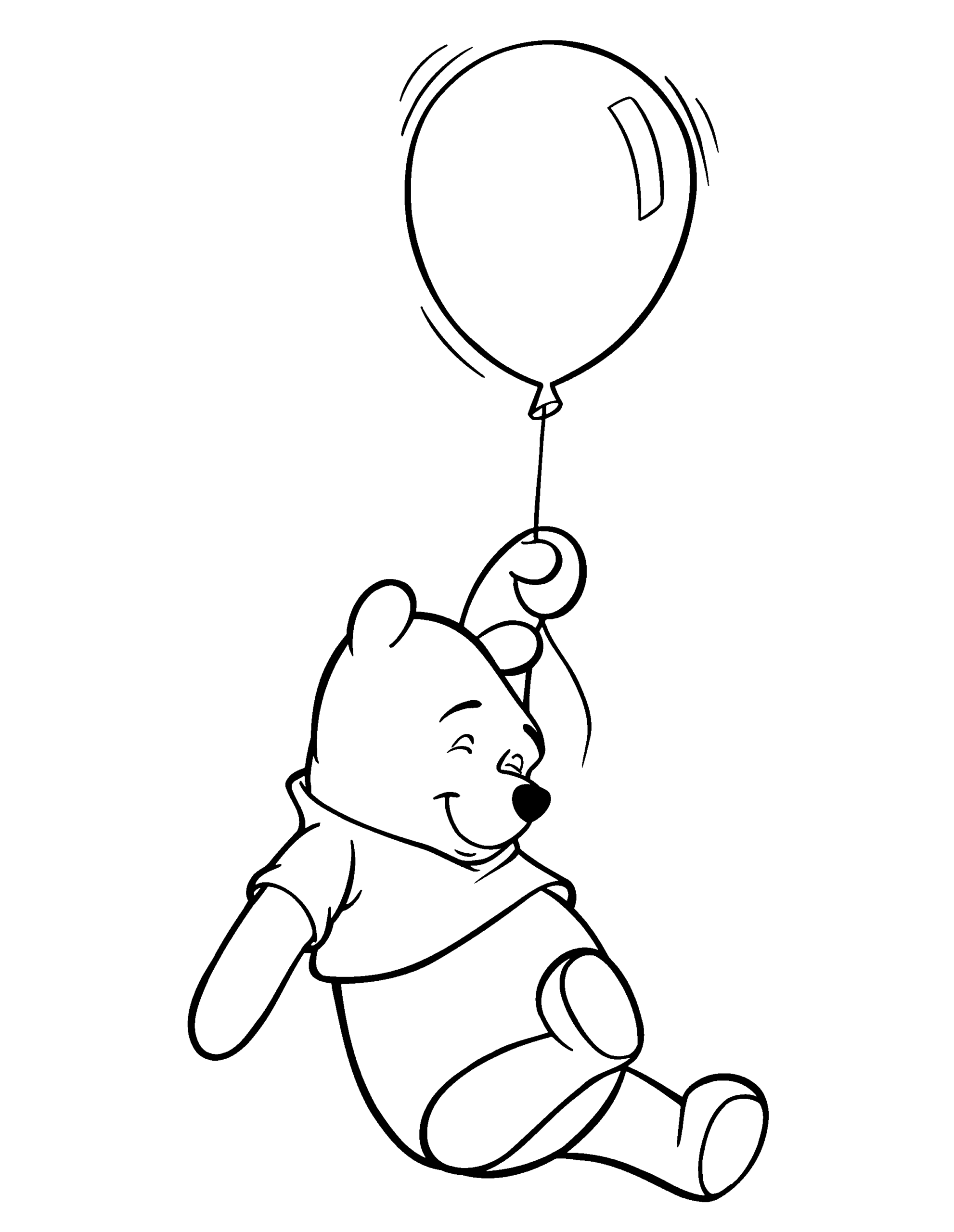 Winnie the Pooh Coloring Pages Cartoons winnie the pooh 71 Printable 2020 7190 Coloring4free