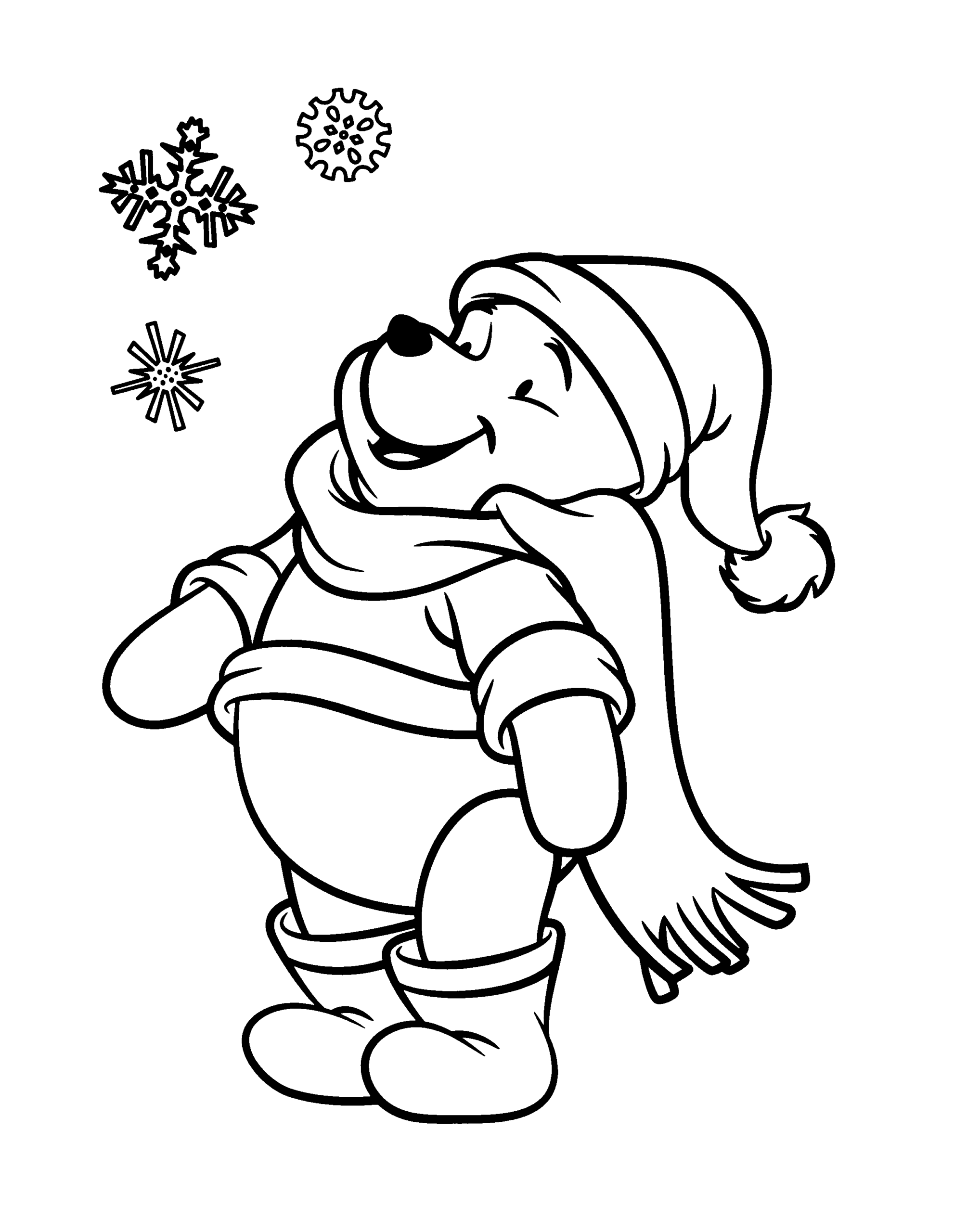 Winnie the Pooh Coloring Pages Cartoons winnie the pooh 76 Printable 2020 7195 Coloring4free