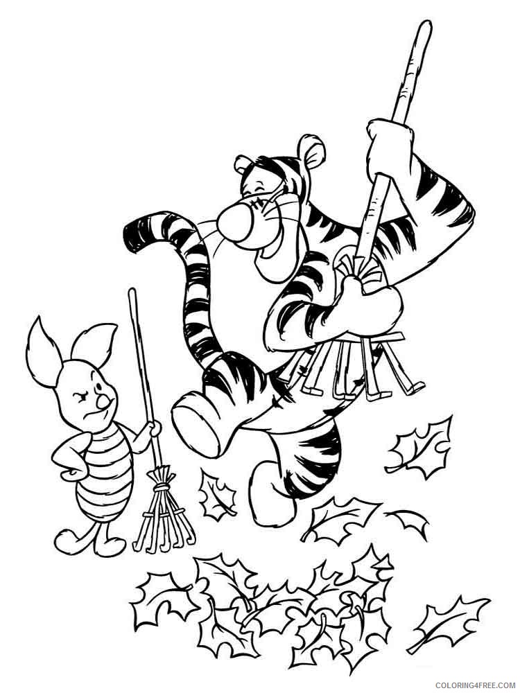 Winnie the Pooh Coloring Pages Cartoons winnie the pooh 9 Printable 2020 7212 Coloring4free