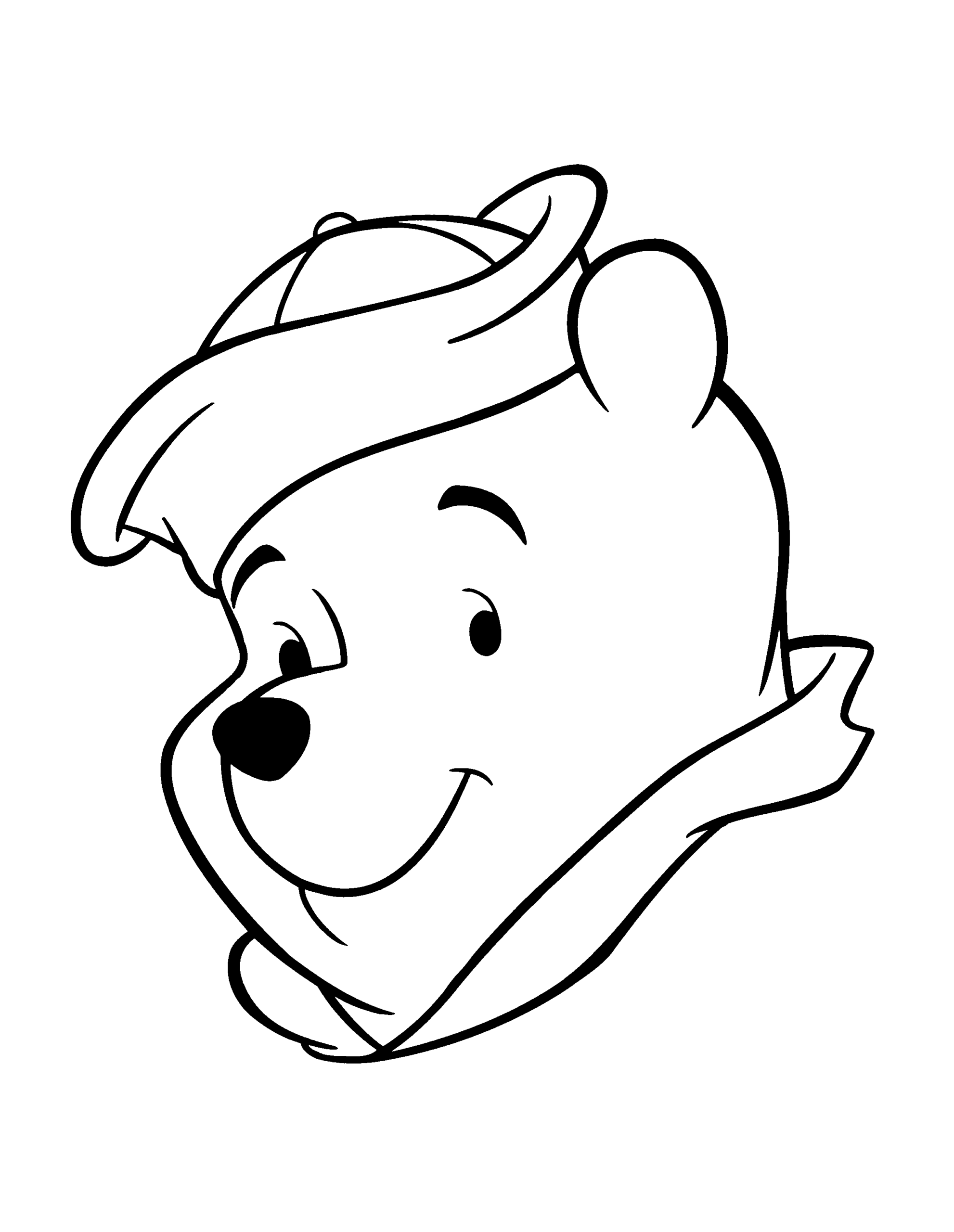 Winnie the Pooh Coloring Pages Cartoons winnie the pooh 94 Printable 2020 7217 Coloring4free