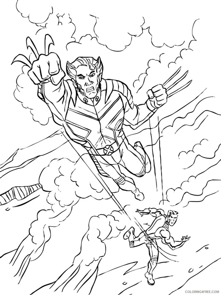 Wolverine Coloring Pages Superheroes Printable 2020 Coloring4free