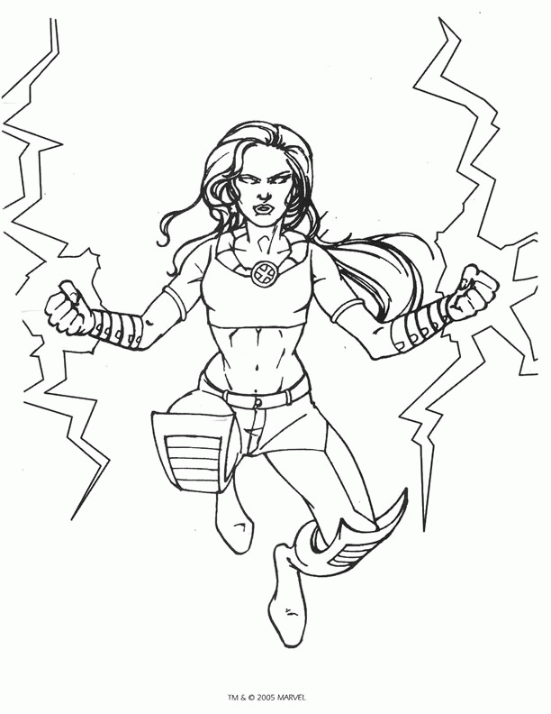 X Men Coloring Pages Superheroes Printable 2020 Coloring4free