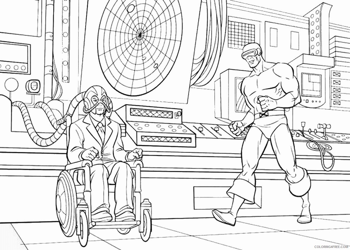 X Men Coloring Pages Superheroes Printable 2020 Coloring4free