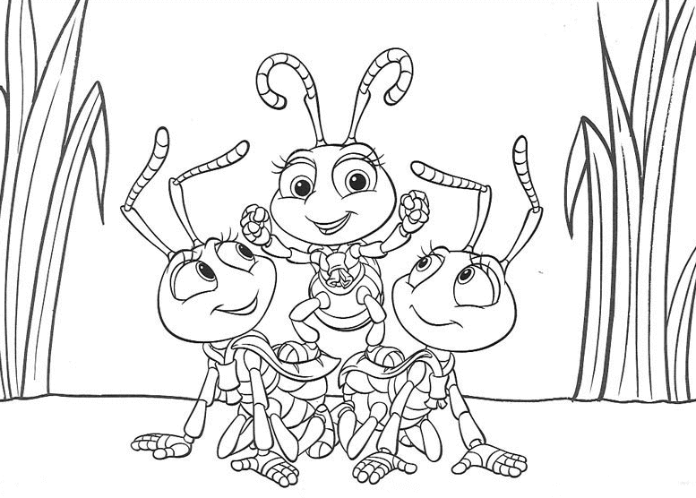 A Bugs Life Coloring Pages TV Film a bugs life 0 Printable 2020 00001 Coloring4free