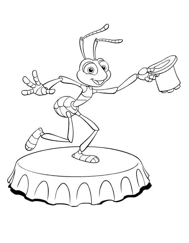A Bugs Life Coloring Pages TV Film a bugs life 18 Printable 2020 00007 Coloring4free