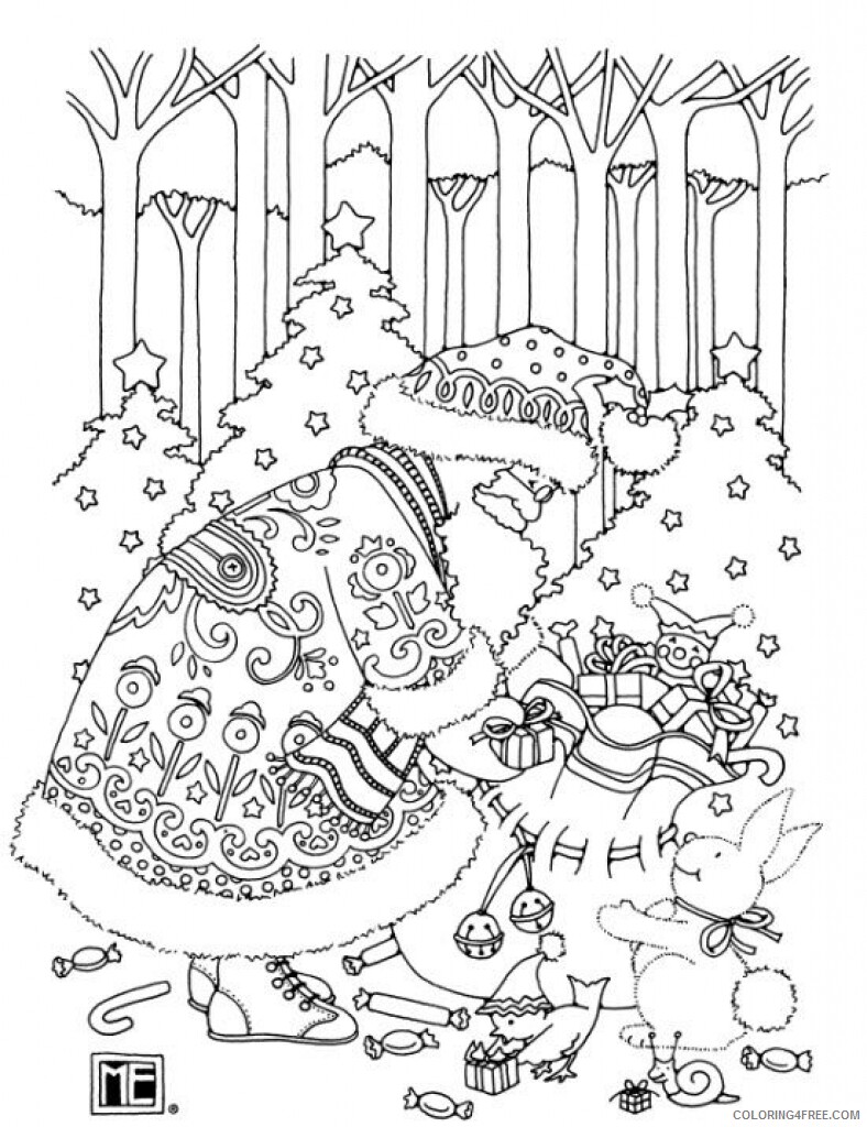 Adult Christmas Coloring Pages Christmas for Adults Printable 2020 121 Coloring4free