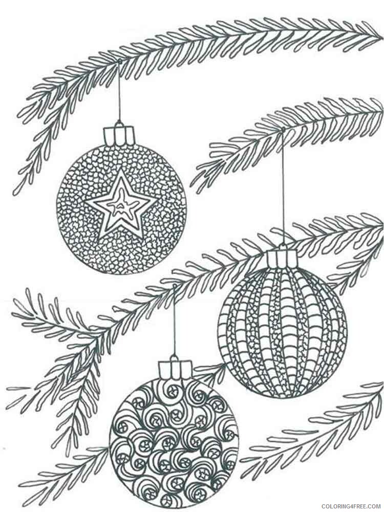 Adult Christmas Coloring Pages adult christmas 6 Printable 2020 116 Coloring4free