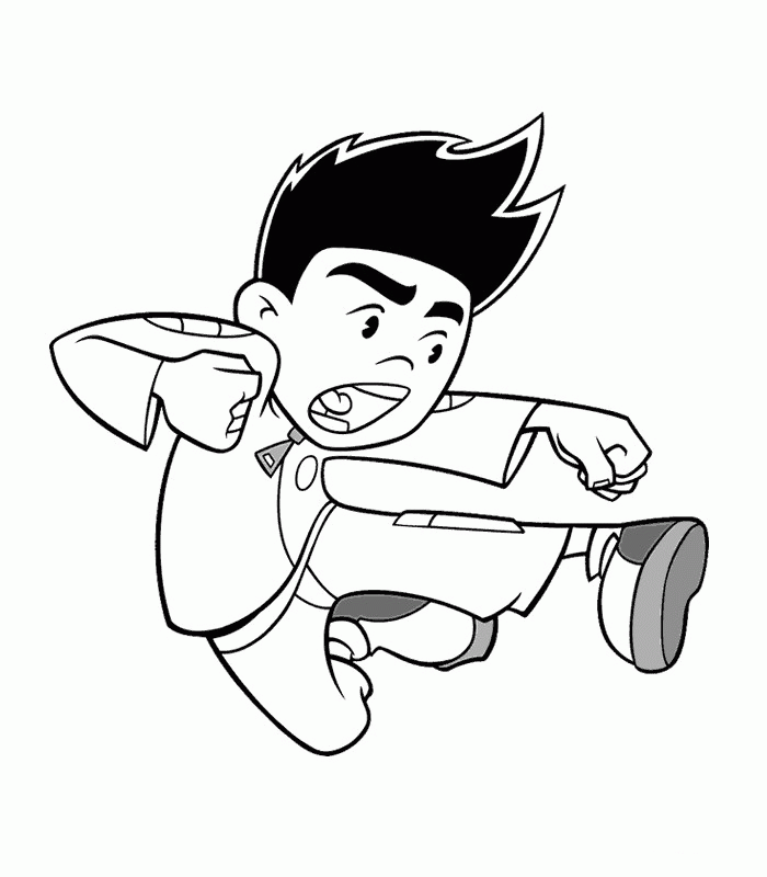 American Dragon Jake Long Coloring Pages TV Film Printable 2020 00107 Coloring4free