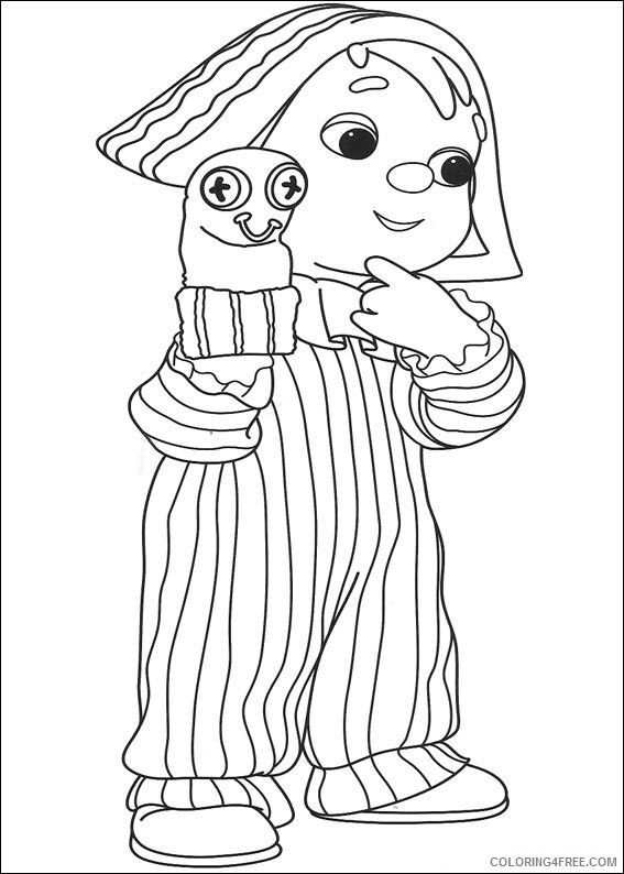 Andy Pandy Coloring Pages TV Film 1533354762_andy pandy playing puppet a4 Printable 2020 00116 Coloring4free