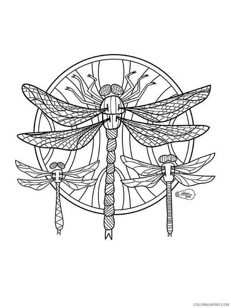 Animal Zentangle Coloring Pages zentangle insect 6 Printable 2020 403 Coloring4free